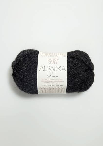 Alpakka Ull - 1088 Koksmelert
