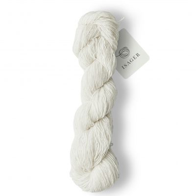 ISAGER Tweed Raw White