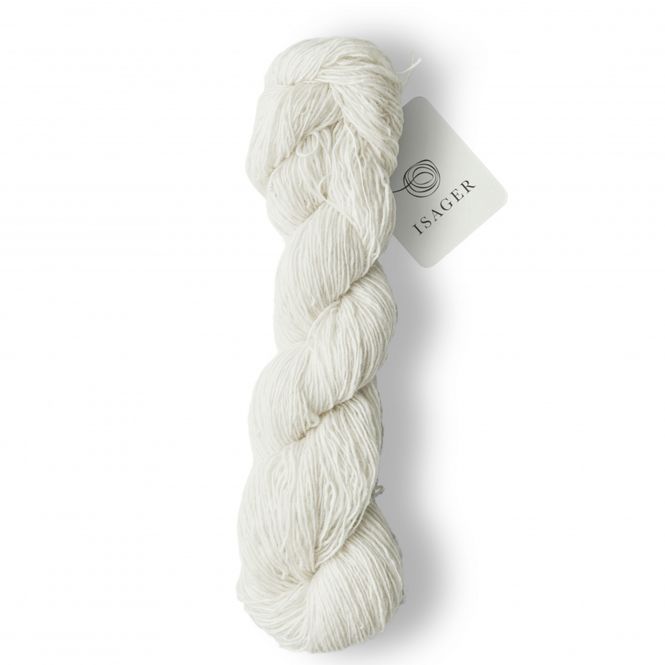 Hovedbilde ISAGER Tweed Raw White