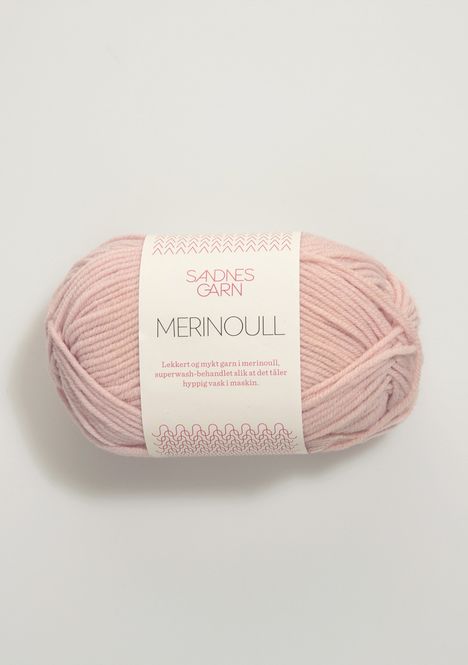 Hovedbilde Merinoull - 3511 Pudderrosa