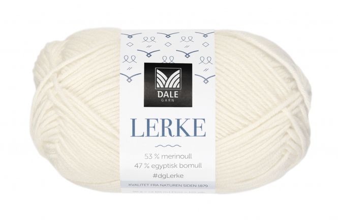 Hovedbilde Lerke - 0020 Ubleket hvit