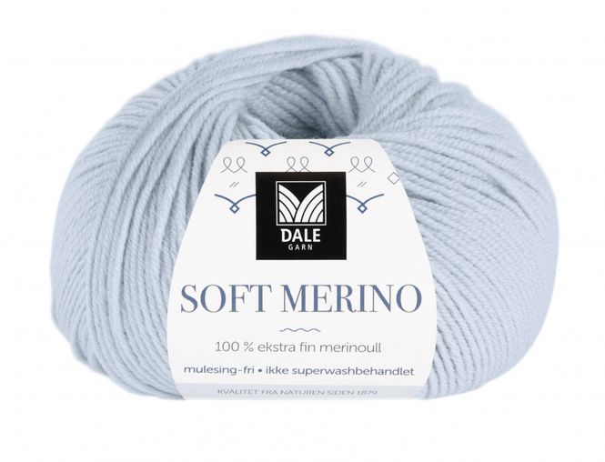 Hovedbilde Soft Merino - 3011 Lys blå