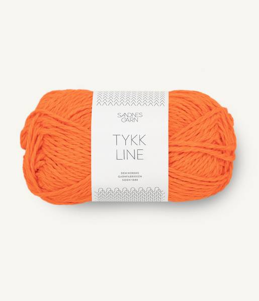 Tykk Line - 3009 Orange Tiger