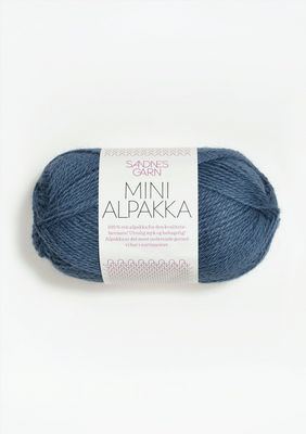 Mini Alpakka - 6052 Jeansblå