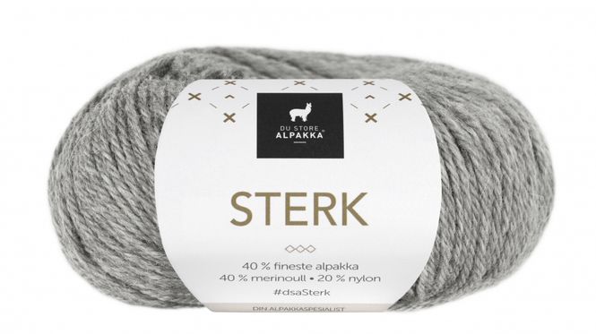 Hovedbilde Sterk - 822 Grå melert