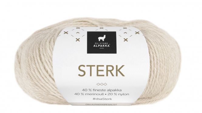 Hovedbilde Sterk - 845 Lys Beige melert