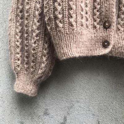 Vaffelcardigan