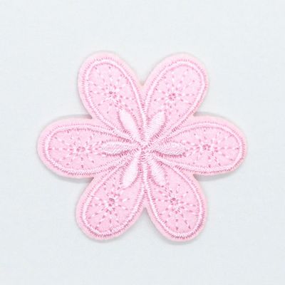 Motiv - Blomst, rosa (4,5 x 4,5 cm)