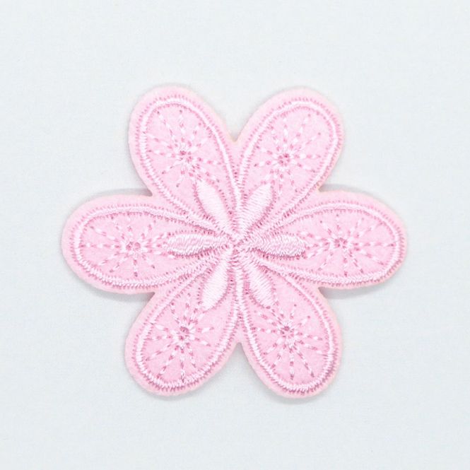 Hovedbilde Motiv - Blomst, rosa (4,5 x 4,5 cm)