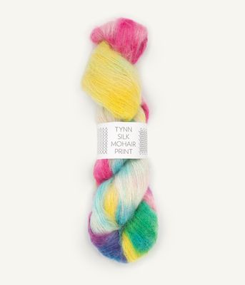 Tynn Silk Mohair Print - 4665 Tutti frutti