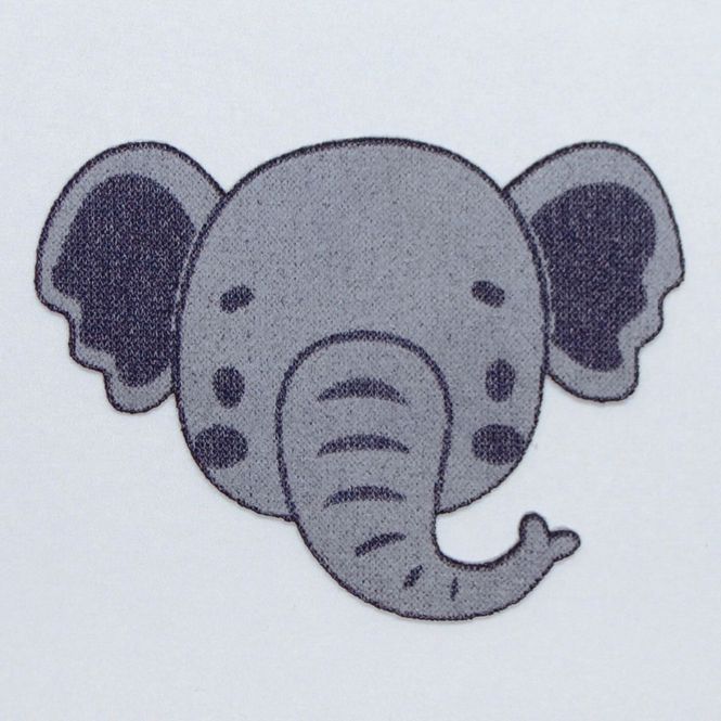 Hovedbilde Motiv - Elefant (6,0 x 4,7 cm)