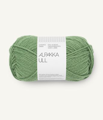 Alpakka Ull - 8753 Vineyard green