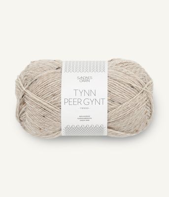 Tynn Peer Gynt - 2655 Gråbeige Tweed
