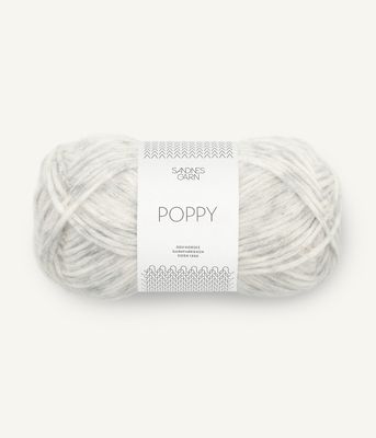 Poppy - 1021 Lys Gråmelert