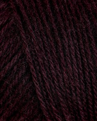 Lun Merino - 42 Mørk burgunder