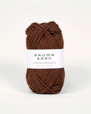 3-tråds - 199 Rødbrun