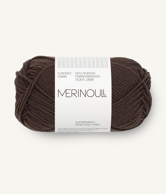 Hovedbilde Merinoull - 3081 Dark Brown